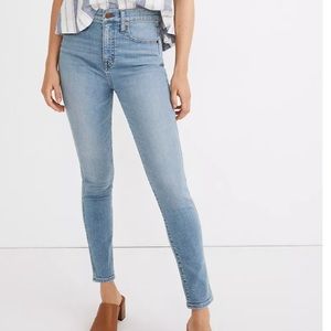 Madewell high rise skinny jeans